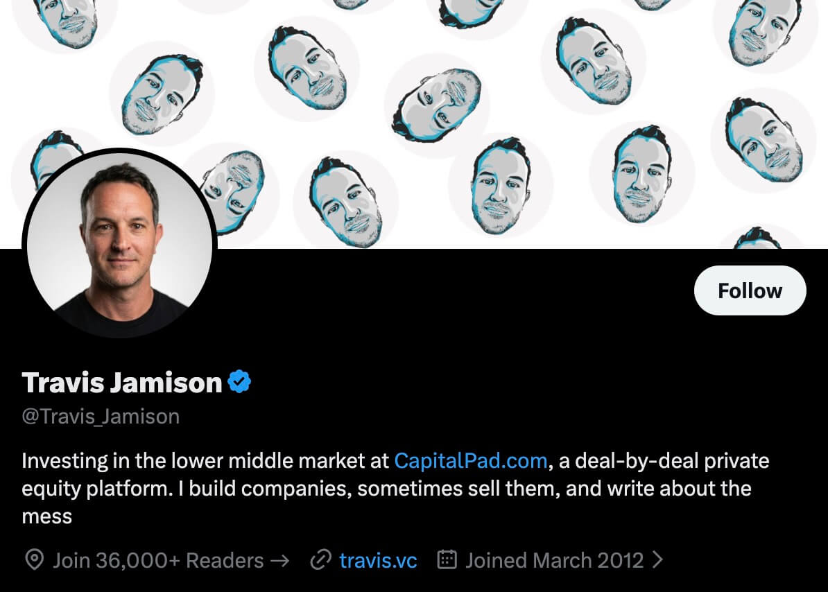 Travis Jamison Investor